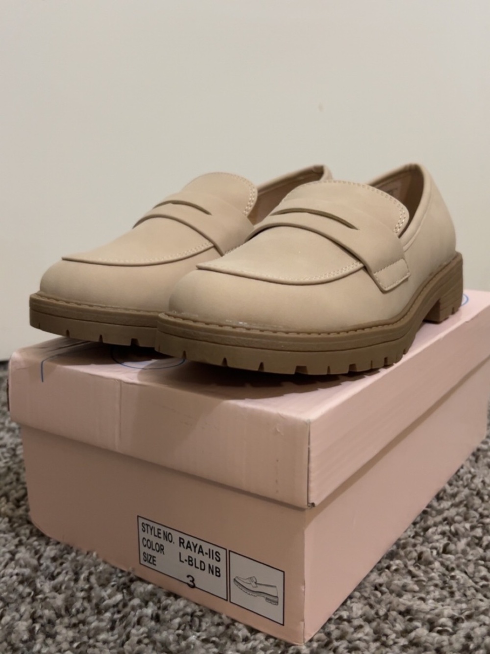 NEW Cute Loafers Shoes Girls Size 3
